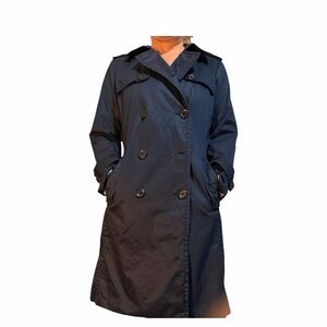 Banana Republic Midnight Blue Trench Coat